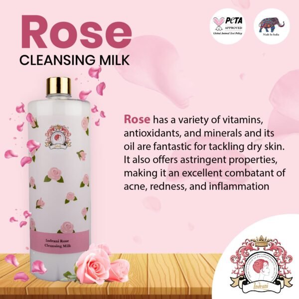 INDRANI ROSE CLEANSING MILK